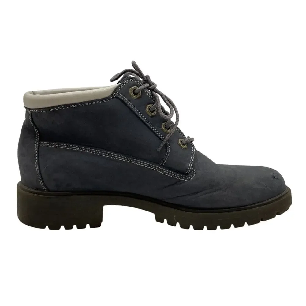 Timberland Nellie Chukka Leather Padded Collar Waterproof Footwear Us 7 1/2